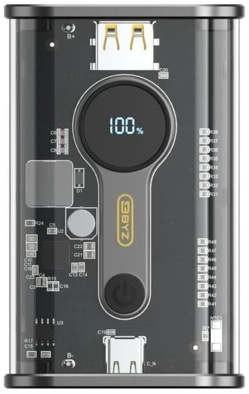 Фото: Батарея універсальна BYZ W90 20000mAh 22.5W Black (BYZ-W90-B) № 6 | KTC