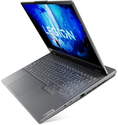 Фото: Ноутбук Lenovo Legion 5 15ARH7 82RE006QRA Storm Grey - 15.6" IPS 165 Гц / AMD Ryzen 5 / 6600H / DDR5 16 ГБ / PCI-E SSD 512 ГБ / GeForce RTX 3050 № 9 | KTC
