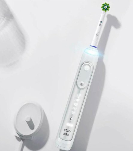 Електрична зубна щітка Braun Oral-B Genius X Cross Action White D706.513.6X White