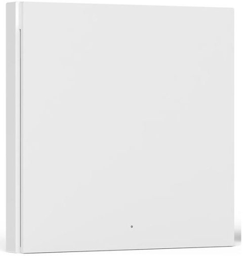 Вимикач Aqara Smart wall switch H1 with neutral single rocker (WS-EUK03)