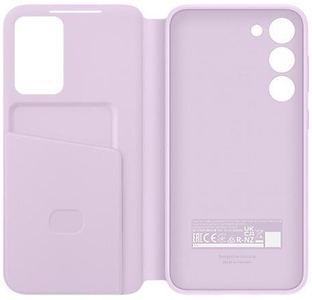 Чохол Samsung for Galaxy S23 Plus S916 - Smart View Wallet Case Lilac (EF-ZS916CVEGRU)