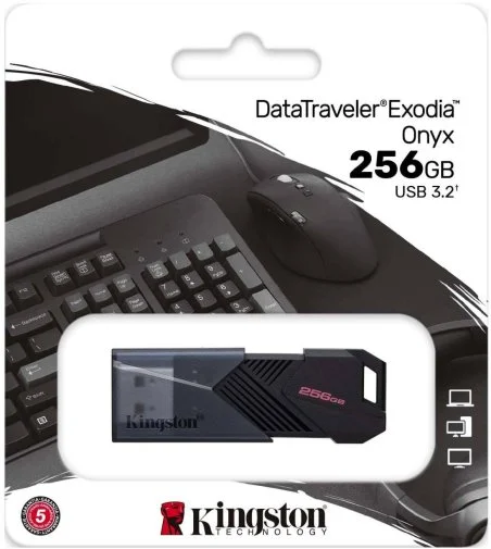 Фото: Флешка USB Kingston DataTraveler Exodia Onyx 256GB (DTXON/256GB) № 7 | KTC