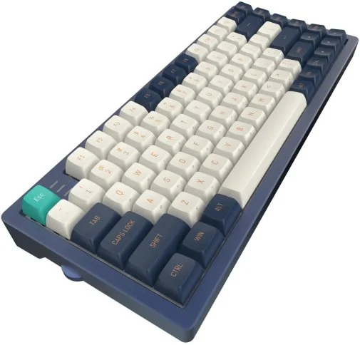 Фото: Клавіатура Dark Project KD83A Mech. Gateron cap teal ENG/UA/RU (KB-GCT-831-502124) № 11 | KTC