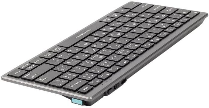 Клавіатура компактна A4tech Fstyler FBX51C Grey