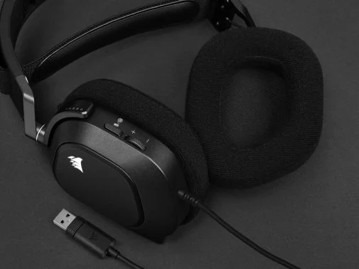 Фото: Гарнітура Corsair HS80 RGB USB Black (CA-9011237-EU) № 11 | KTC