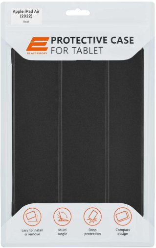 Чохол для планшета 2E for Apple iPad Air 2022 - Basic Flex Black (2E-IPAD-AIR-2022-IKFX-BK)