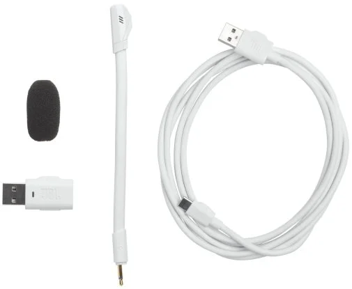 Фото: Гарнітура JBL Quantum 360P Console Wireless White (JBLQ360PWLWHTBLU) № 13 | KTC