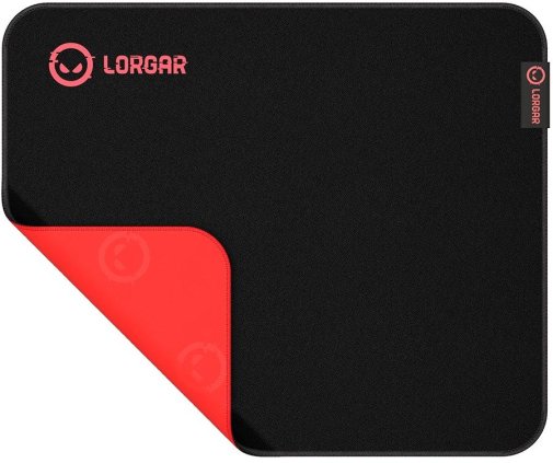 Килимок Lorgar Main 323 Black/Red (LRG-GMP323)