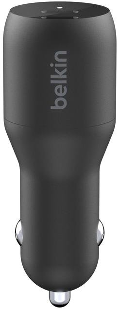 Автомобільний зарядний пристрій Belkin BoostCharge 36W Black (CCB002BTBK)