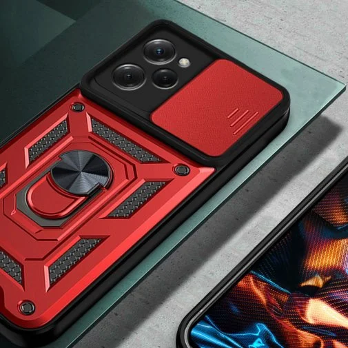 Фото: Чохол BeCover for Poco X5 Pro 5G - Military Red (709117) № 7 | KTC