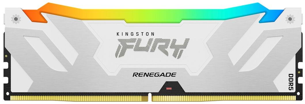 Оперативна пам’ять Kingston FURY (ex. HyperX) Fury Renegade RGB White DDR5 2x16GB (KF572C38RWAK2-32)