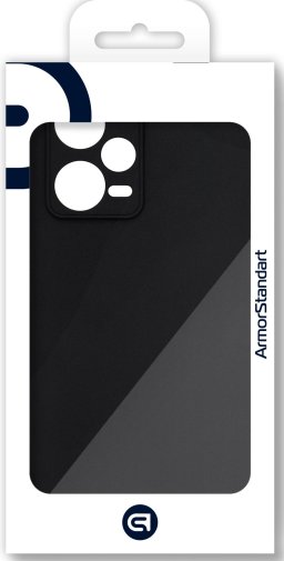 Чохол ArmorStandart for Xiaomi Redmi Note 12 Pro Plus 5G - Matte Slim Fit Camera cover Black (ARM66523)