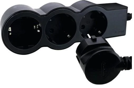 Фото: Мережевий фільтр Legrand Standart 3/3m Black (694560) № 7 | KTC