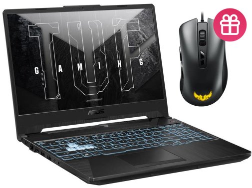 Ноутбук ASUS TUF Gaming F15 FX506HF-HN039 Graphite Black
