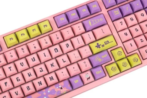Фото: Клавіатура Akko 3098S Patrick 98Key CS Starfish RGB ENG/UKR Pink (6925758613927) № 17 | KTC
