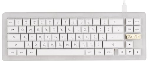 Клавіатура Akko ACR Pro 68 68Key CS Crystal RGB ENG/UKR White (6925758618564)