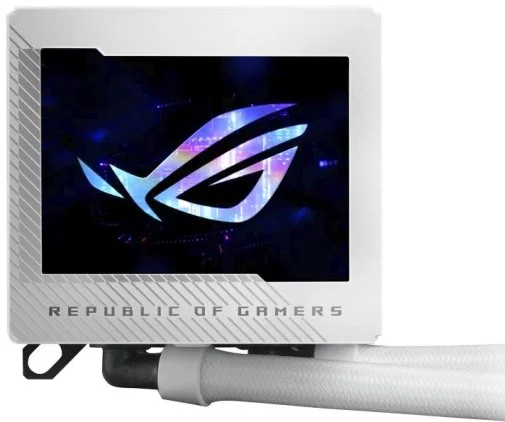 Фото: Система рідинного охолодження ASUS ROG Ryujin III 360 ARGB White Edition № 8 | KTC
