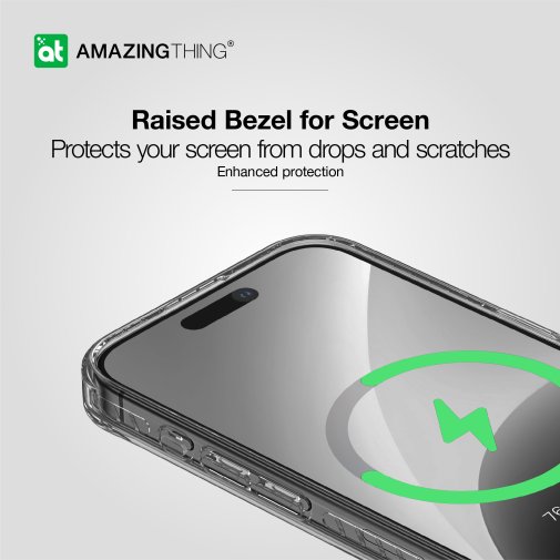 Чохол AMAZINGthing for iPhone 15 Pro Max - Titan Grip Set Case MagSafe Black (IP156.7PTRBK)