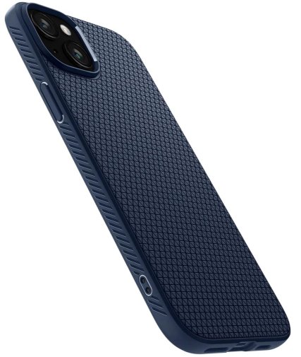 Чохол Spigen for Apple iPhone 15 Plus - Liquid Air Navy Blue (ACS06651)