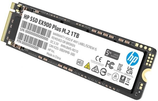 SSD-накопичувач HP EX900 Plus 2280 PCIe 3.0 x4 NVMe 1TB Retail (35M34AA)