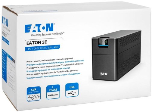 ПБЖ Eaton 5E Gen2 UPS 1200VA 6xIEC USB (5E1200UI)