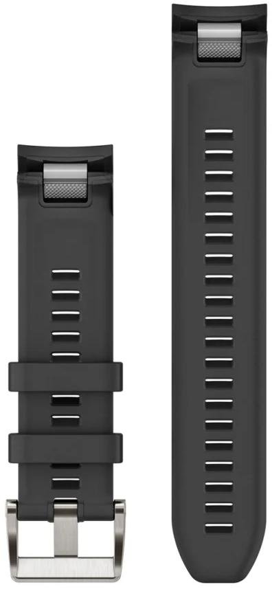 Ремінець Garmin for MARQ Gen 2 - 22mm QuickFit Silicone Strap Black (010-13225-00)