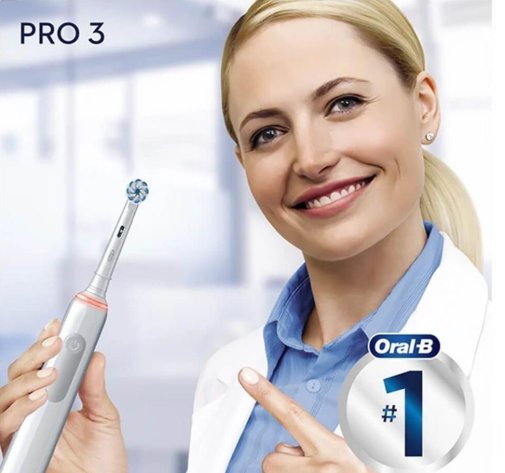 Електрична зубна щітка Braun Oral-B Pro 3 3500 Sensitive Clean White Gift Edition (D505.513.3X WT Gift Edition)