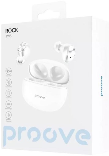 Навушники Proove Rock TWS White (TWRC00010002)