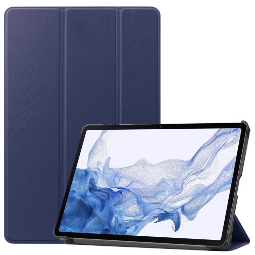 Чохол для планшета BeCover for Samsung Tab S9 X710/X716/S9 FE X510/X516B - Smart Case Deep Blue (709891)