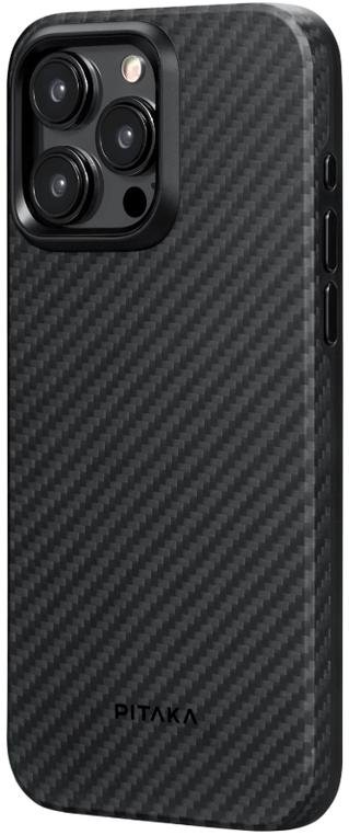 Чохол Pitaka for iPhone 15 Pro Max - MagEZ Case 4 Twill 1500D Black/Grey (KI1501PMP)