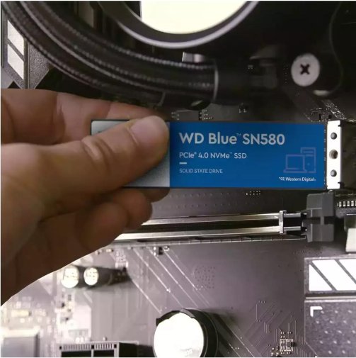 SSD-накопичувач Western Digital Blue SN580 2280 PCIe 4.0 x4 250GB (WDS250G3B0E)