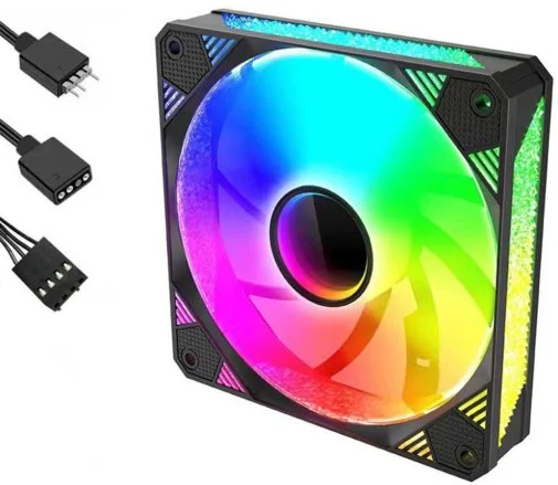 Фото: Кулер Zezzio ZF-B120 ARGB Black № 10 | KTC