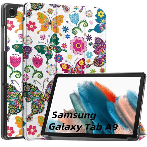 Чохол для планшета BeCover for Samsung Tab A9 X115 - Smart Case Butterfly (709912)