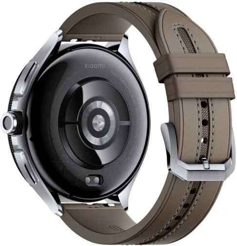 Фото: Смарт годинник Xiaomi Watch 2 Pro Silver Brown Leather Strap (BHR7216GL) № 10 | KTC