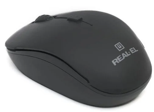 Фото: Миша Real-EL RM-301 Black (EL123200022) № 9 | KTC