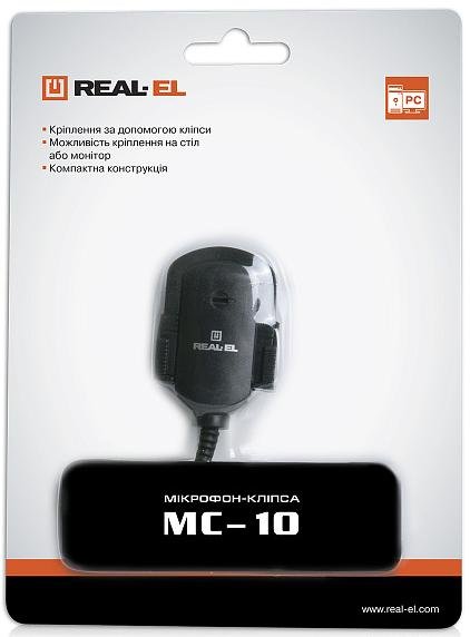 Мікрофон Real-EL MC-10 (EL124300001)