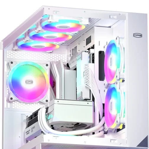 Фото: Кулер PCCooler F3 T120 ARGB White № 10 | KTC