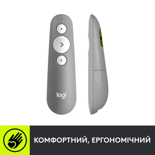 Презентер Logitech R500s Mid Grey (910-006520)
