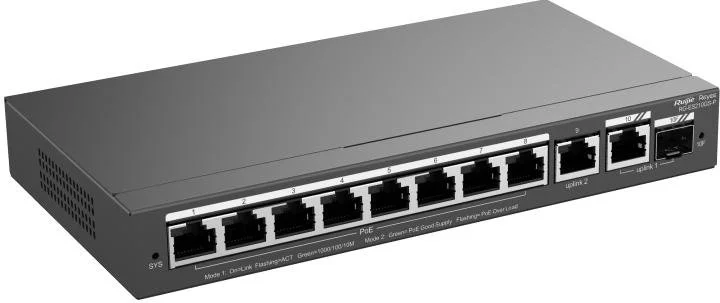 Фото: Комутатор Ruijie Reyee RG-ES210GS-P № 6 | KTC