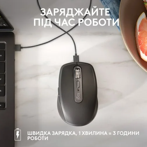 Фото: Миша Logitech MX Anywhere 3S Graphite (910-006929) № 14 | KTC