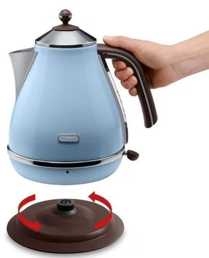 Фото: Електрочайник DeLonghi KBOV 2001.AZ Icona Vintage № 7 | KTC