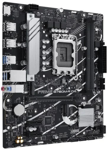 Фото: Материнська плата ASUS PRIME B760M-R D4 № 7 | KTC