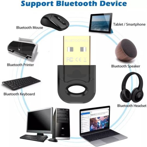 Bluetooth адаптер Vention 5.0 RTL8761B Black (CDDBG)