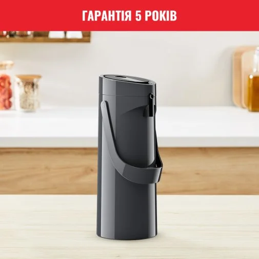 Фото: Термос Tefal Ponza Pump 1900 ml Black K3140114 № 24 | KTC