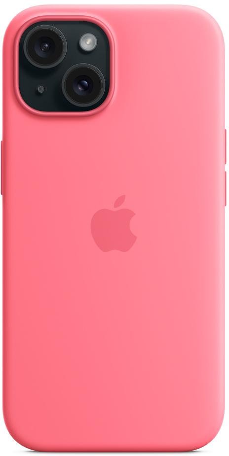 Чохол Apple for iPhone 15 - Silicone Case with MagSafe Pink (MWN93)