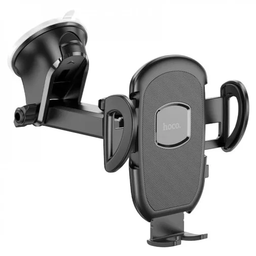 Фото: Кріплення для мобільного телефону Hoco H9 General center console Black (H9 Black) № 7 | KTC