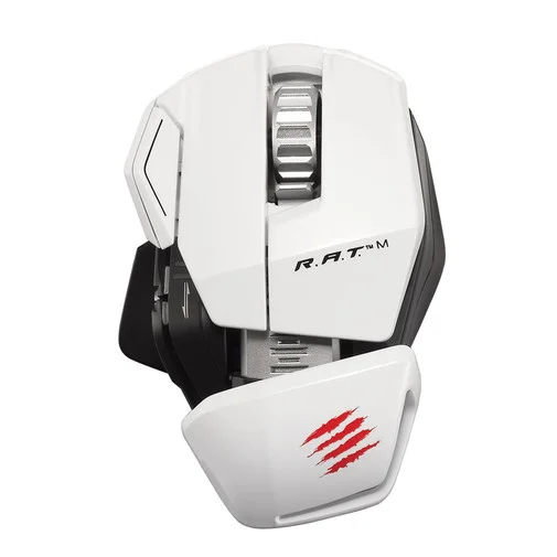 Фото: Мишка Madcatz R.A.T. M MOBILE біла  № 9 | KTC