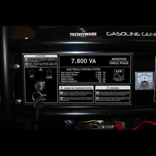 Фото: Генератор Tecnoware FGE7800E 7800VA № 7 | KTC