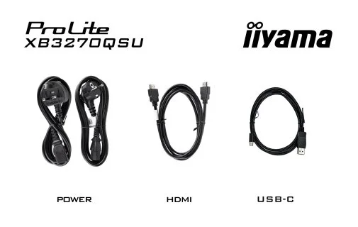 Фото: Монітор iiyama ProLite X3270QSU-B1 Black - 31.5" IPS / 2560×1440 / 100 Гц / HAS № 28 | KTC