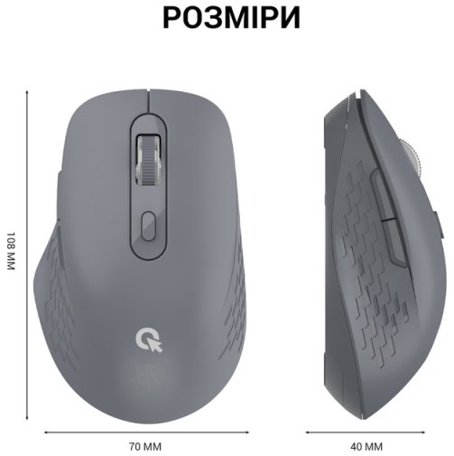 Миша OfficePro M230G Wireless Gray